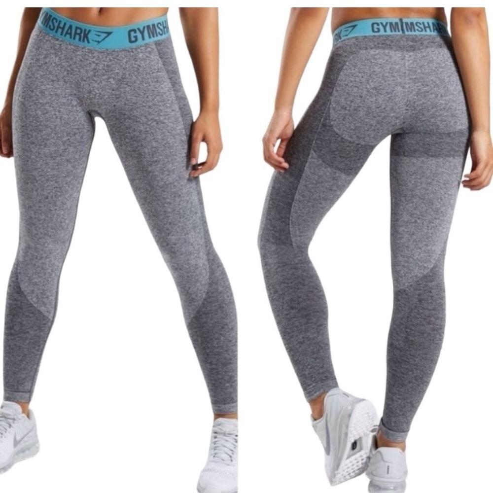 Gymshark Gray High-Waisted Leggings